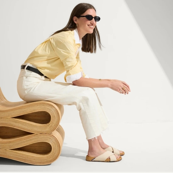 Rothy's, The Weekend Slide, Oat, Size 7.5 - Picture 3 of 13